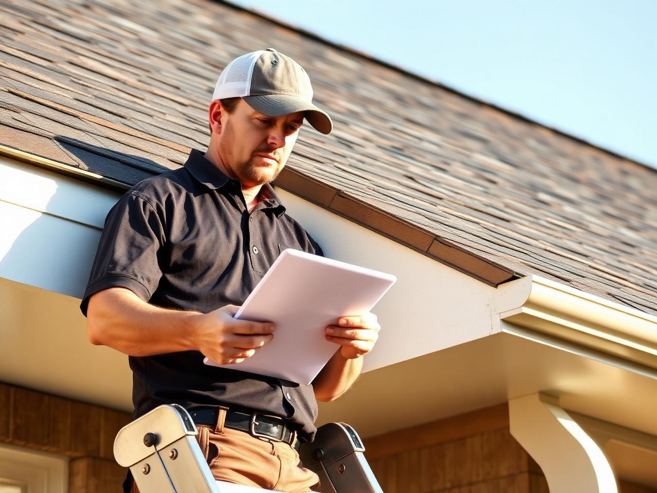Palao Home Solutions professional inspecting a residential roof — Window Replacement in Virginia